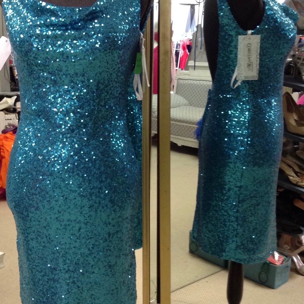 Christina Wu short dress size 4 NWT